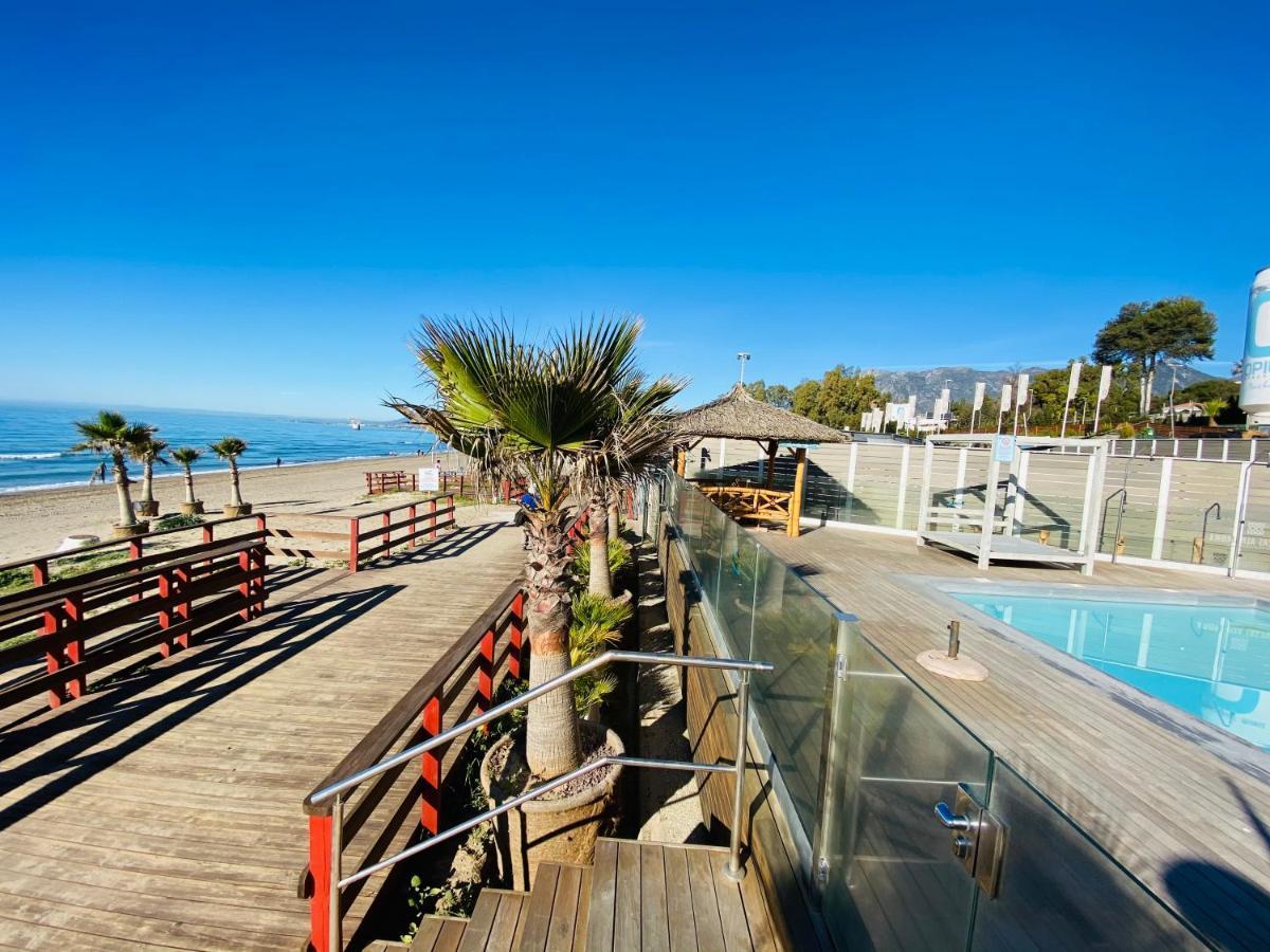 Studio-Near The Beach, Bbq And Seawater Pool Marbella Exterior photo