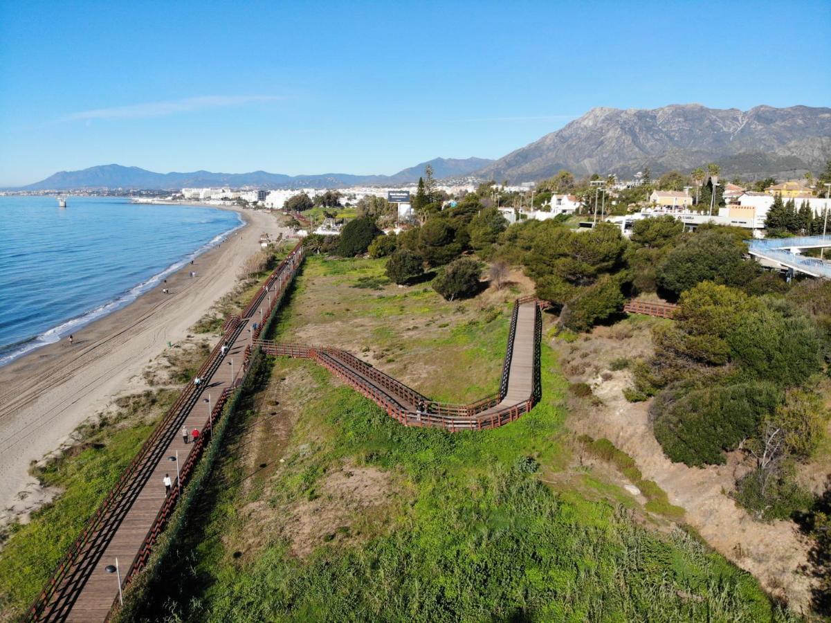 Studio-Near The Beach, Bbq And Seawater Pool Marbella Exterior photo